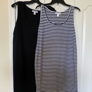 2 Motherhood Maternity Tank Dress -XL